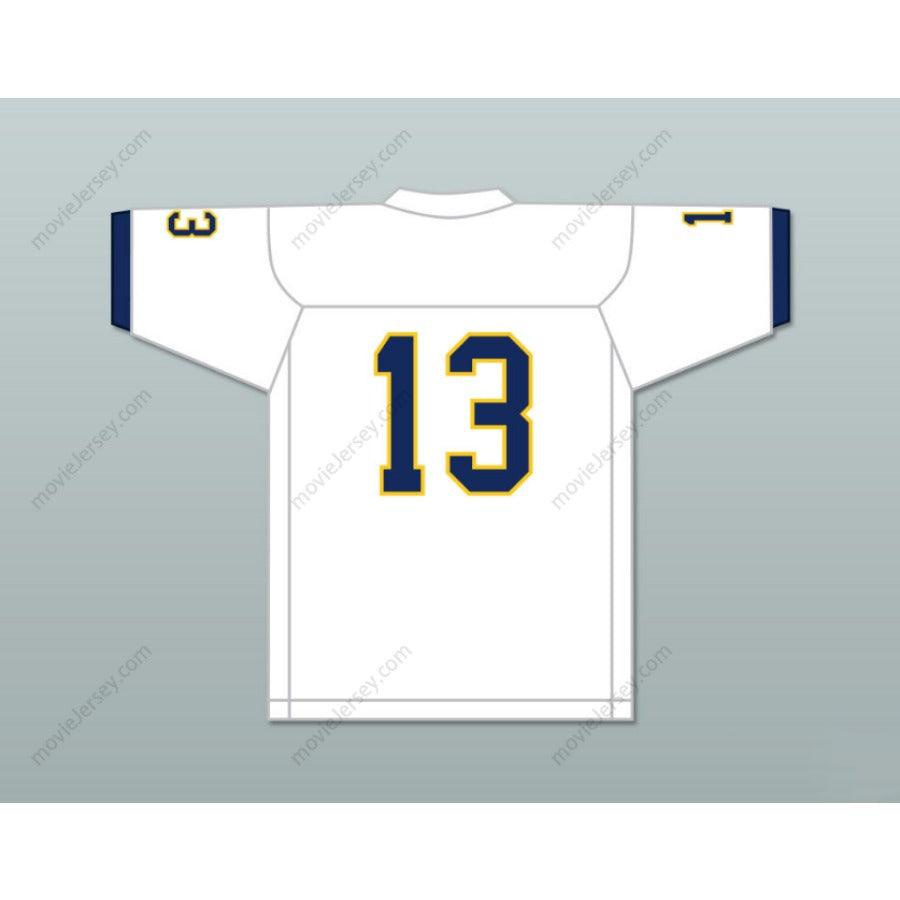 CUSTOM ANY Name Number ASANTE SAMUEL JR. 13   AQUINAS HIGH SCHOOL RAIDERS Top Stitched S-6XL