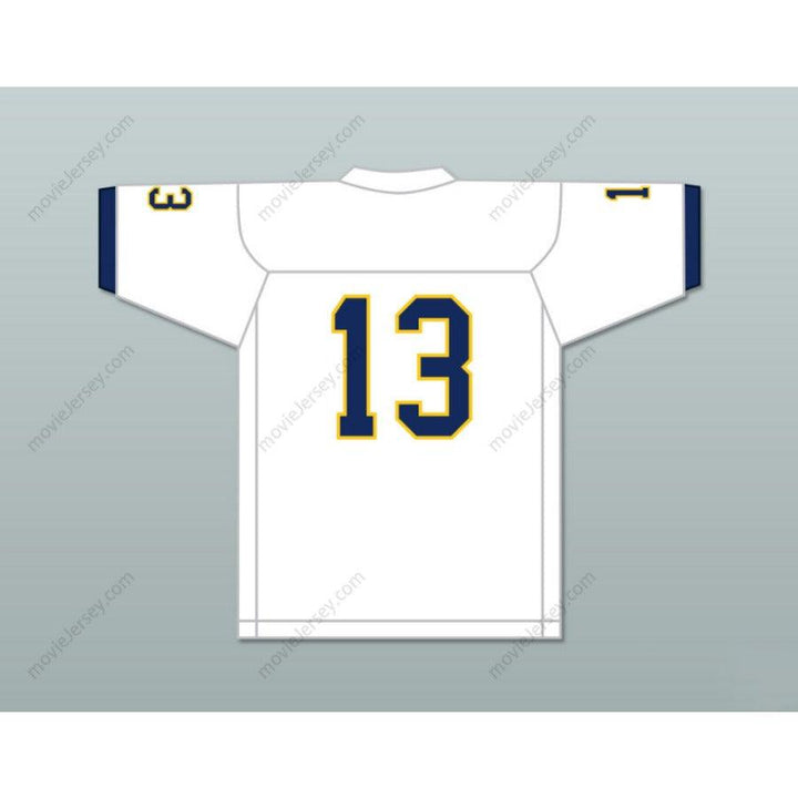 CUSTOM ANY Name Number ASANTE SAMUEL JR. 13   AQUINAS HIGH SCHOOL RAIDERS Top Stitched S-6XL