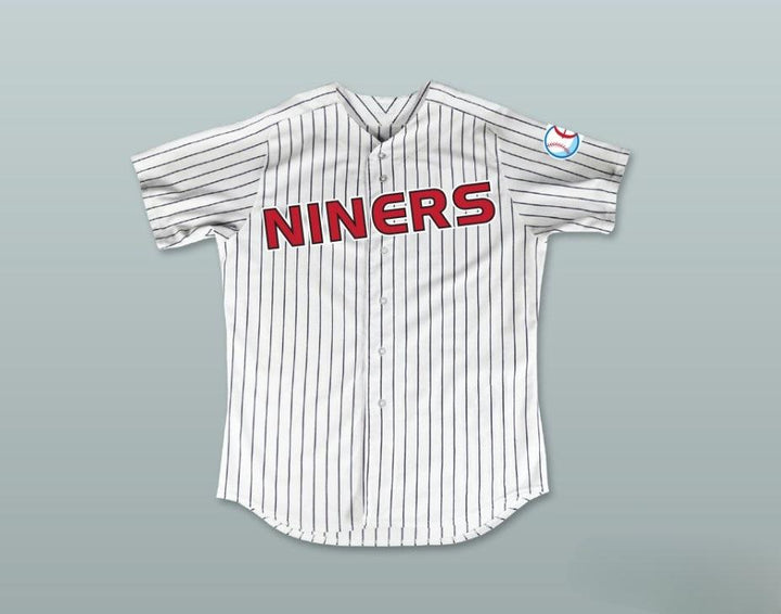 Custom Any Name Number CAPTAIN BENJAMIN SISKO 15 DEEP SPACE NINERS WHITE PINSTRIPED BASEBALL JERSEY Top Stitched S-6XL