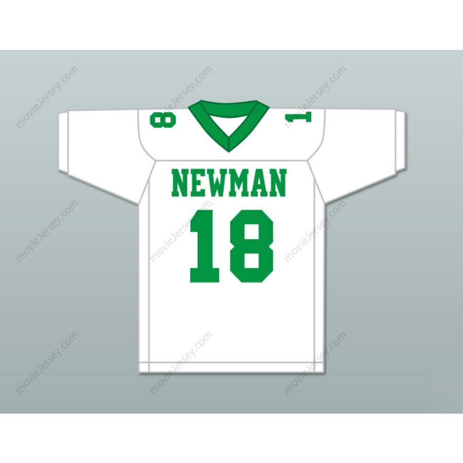 CUSTOM Name PEYTON MANNING 18 ISIDORE NEWMAN HIGH SCHOOL WHITE FOOTBALL JERSEY Top Stitched S-6XL