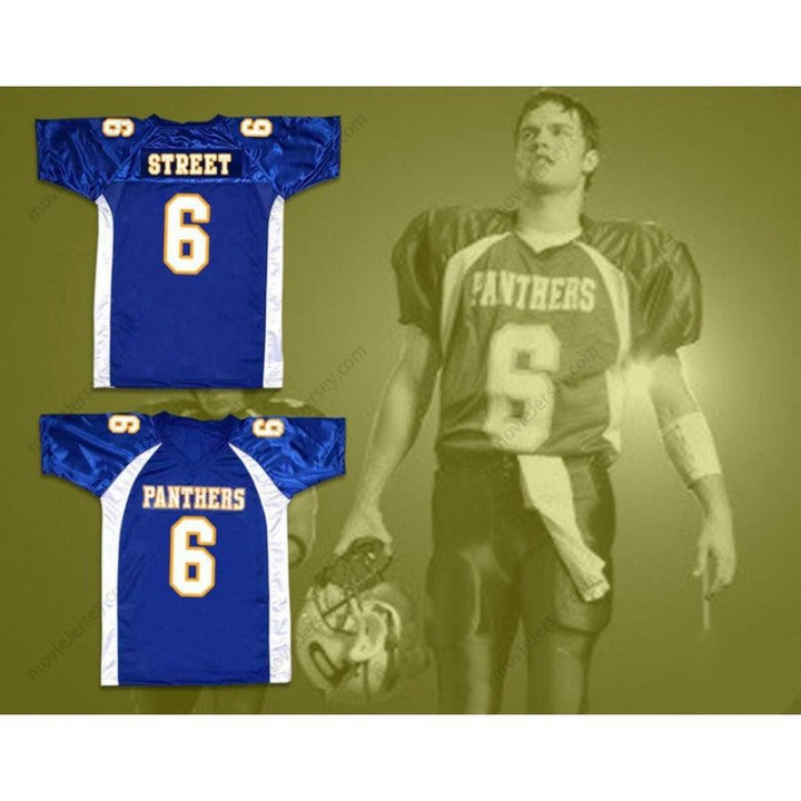 CUSTOM ANY Name Number FRIDAY NIGHT LIGHTS JASON STREET 6 DILLON HIGH SCHOOL PANTHERS Football Jersey Top Stitched S-6XL