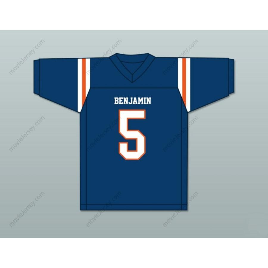 CUSTOM ANY Name Number KAIIR ELAM 5 THE BENJAMIN SCHOOL BUCCANEERS Football Jersey Top Stitched S-6XL