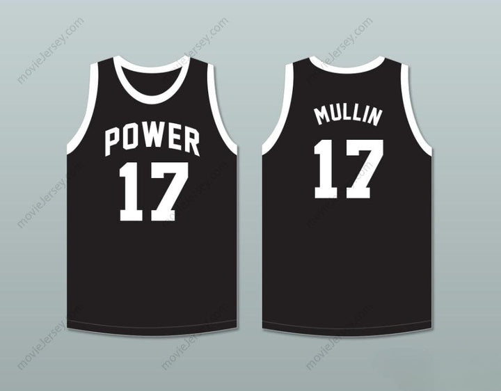 CUSTOM ANY Name Number CHRIS MULLIN 17 POWER MEMORIAL ACADEMY BLACK BASKETBALL JERSEY Top Stitched S-6XL
