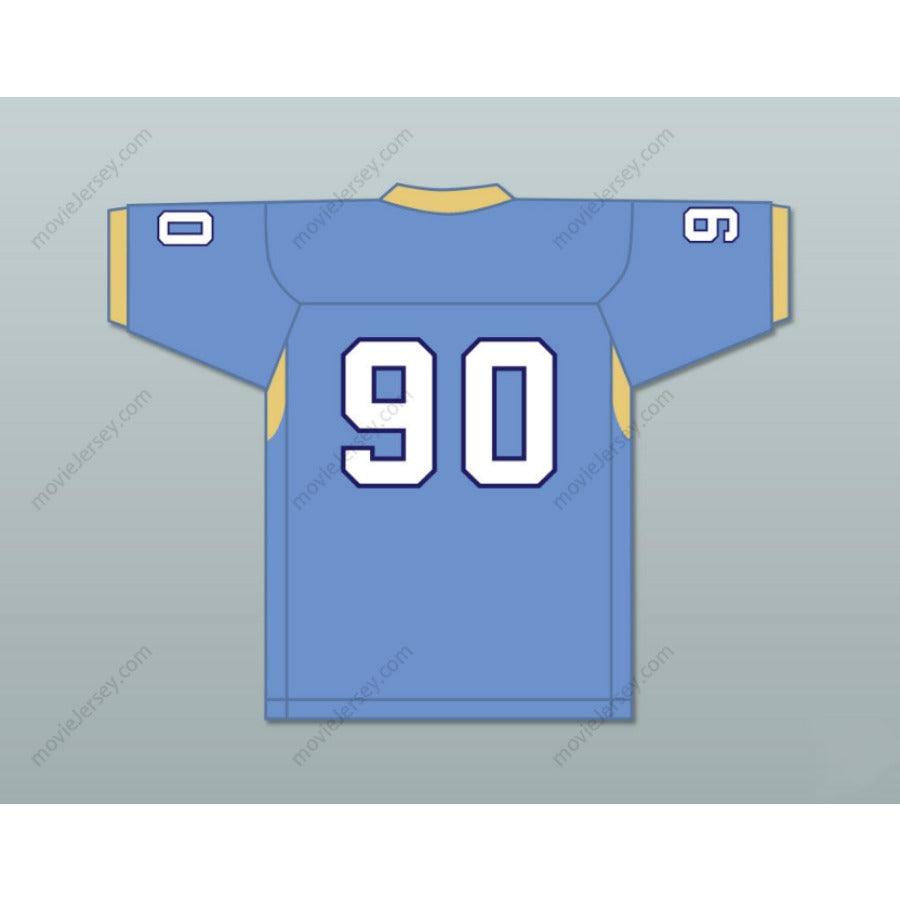 CUSTOM ANY Name Number SHAQ LAWSON 90 D. W. DANIEL HIGH SCHOOL LIONS Football Jersey Top Stitched S-6XL