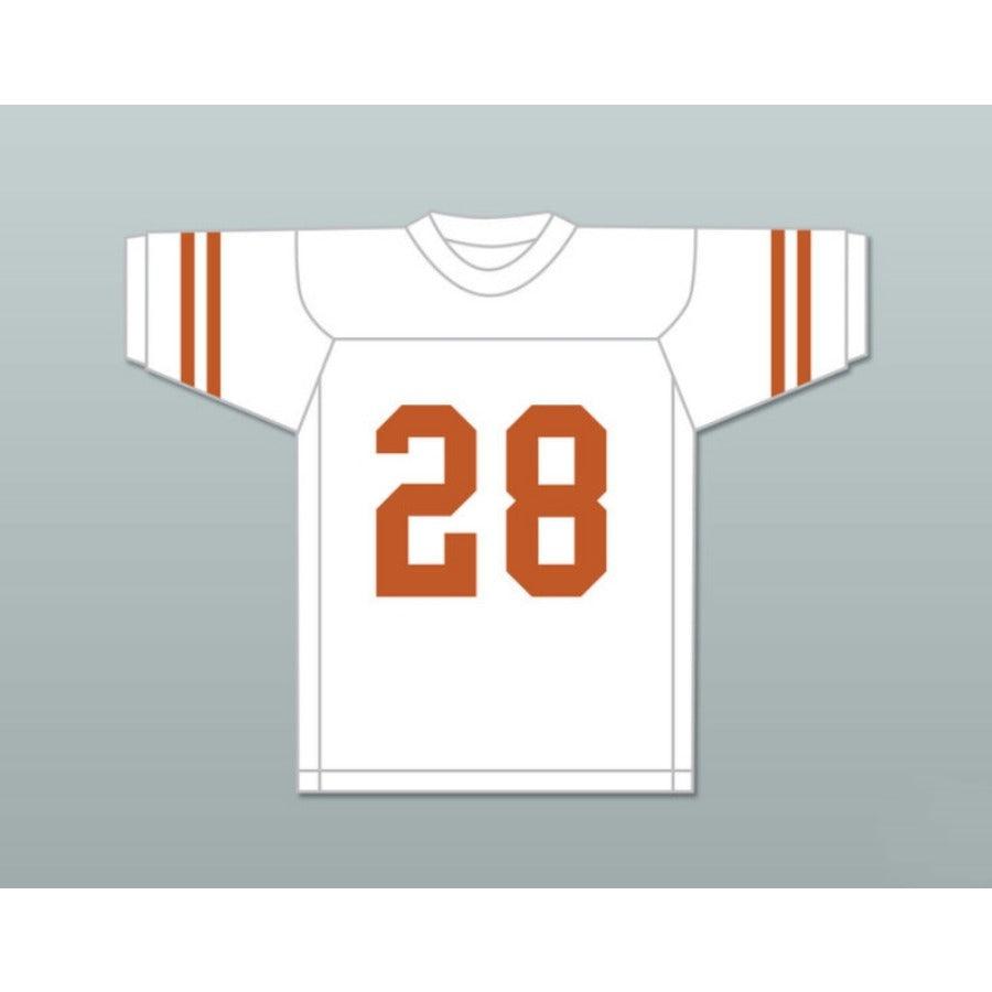 CUSTOM ANY Name Number FREDDIE STEINMARK 28 TEXAS LONGHORNS Football Jersey Top Stitched S-6XL