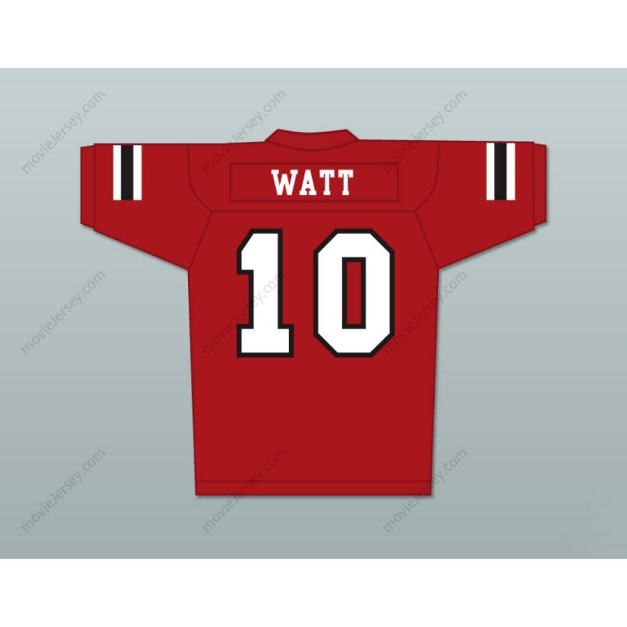 CUSTOM ANY NUMBER J.J. WATT 10 PEWAUKEE PIRATES HIGH SCHOOL FOOTBALL JERSEY