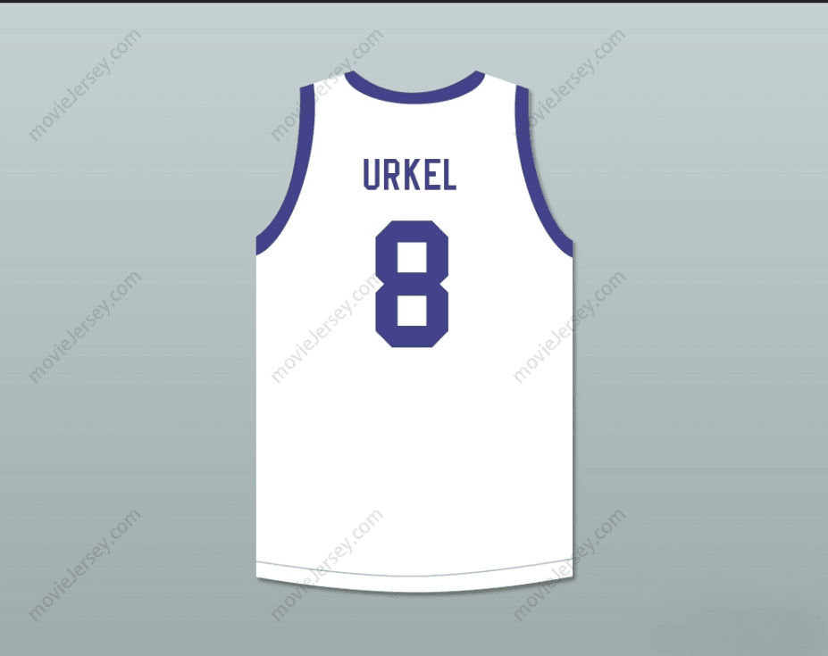 CUSTOM ANY Name Number STEVE URKEL 8 BASKETBALL JERSEY FIRST ANNUAL ROCK N' JOCK B-BALL JAM 1991 Top Stitched S-6XL
