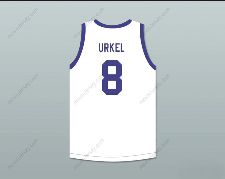 CUSTOM ANY Name Number STEVE URKEL 8 BASKETBALL JERSEY FIRST ANNUAL ROCK N' JOCK B-BALL JAM 1991 Top Stitched S-6XL