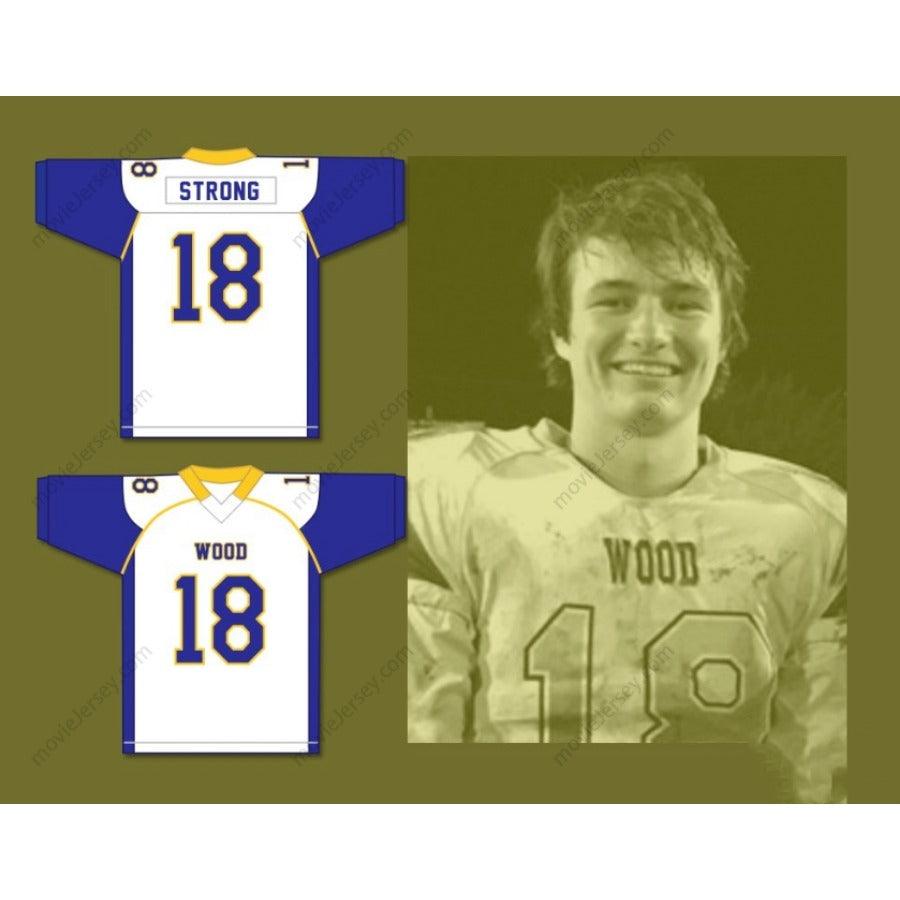 CUSTOM ANY Name Number CARSON STRONG 18 WILL C. WOOD HIGH SCHOOL WILDCATS Football Jersey Top Stitched S-6XL