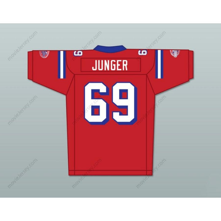 CUSTOM ANY Name Number JUNGER 69 WASHINGTON SENTINELS HOME Football Jersey Top Stitched S-6XL