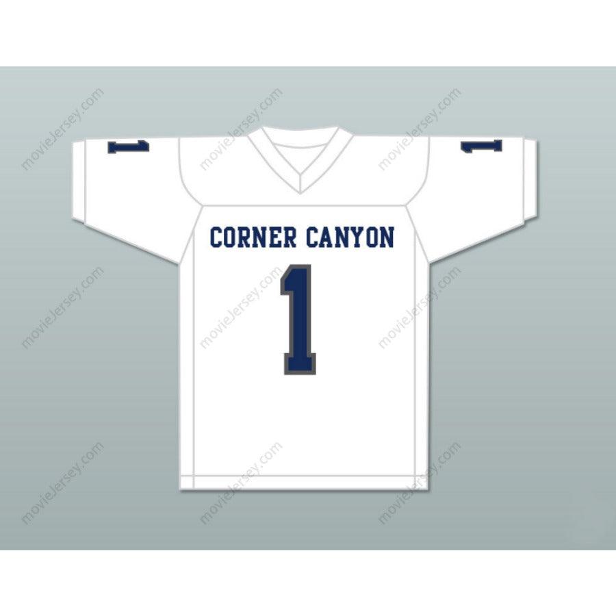 CUSTOM ANY Name Number ZACH WILSON 1 CORNER CANYON HIGH SCHOOL CHARGERS Football Jersey Top Stitched S-6XL