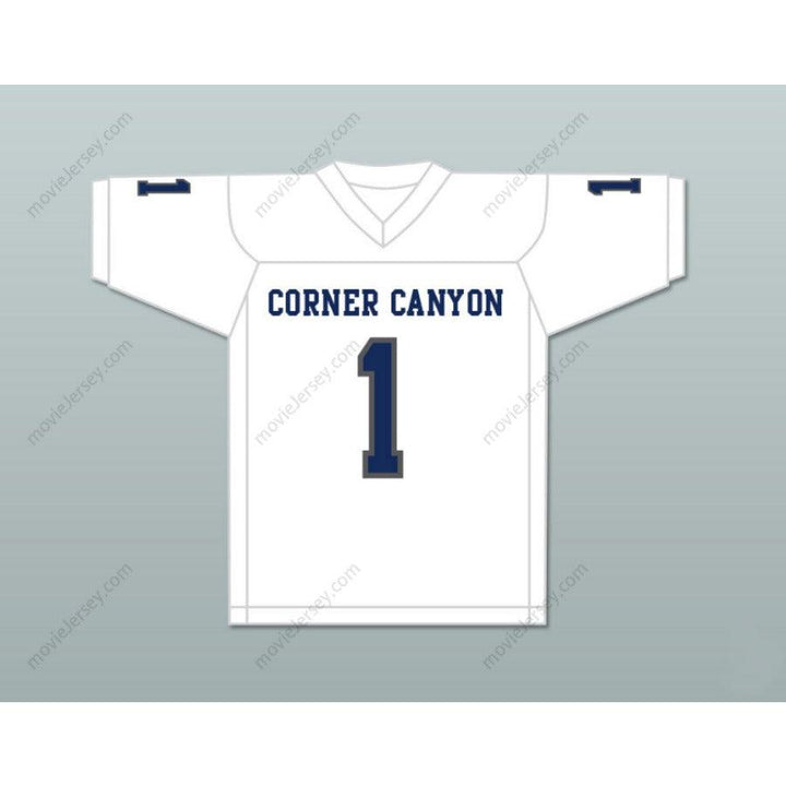 CUSTOM ANY Name Number ZACH WILSON 1 CORNER CANYON HIGH SCHOOL CHARGERS Football Jersey Top Stitched S-6XL