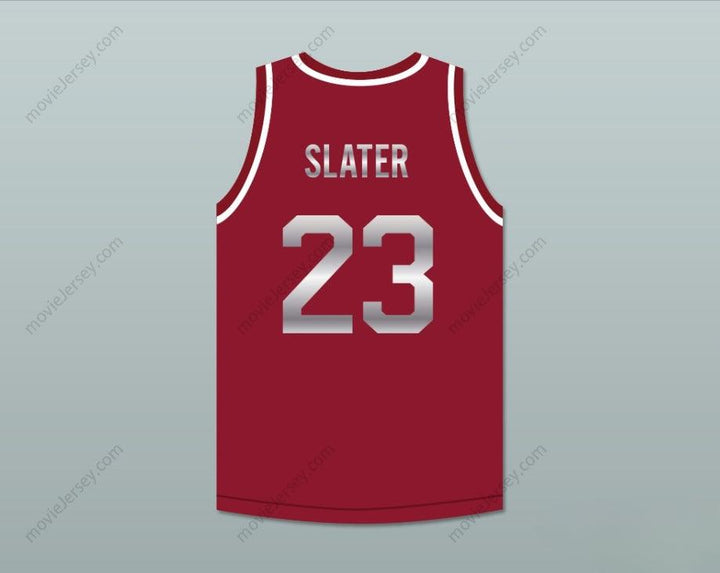 CUSTOM ANY Name Number SAVED BY THE BELL AC SLATER 23 BAYSIDE TIGERS MAROON BASKETBALL JERSEY INCLUDES TIGER PATCH Top Stitched S-6XL