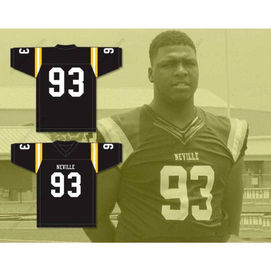 CUSTOM ANY Name Number PHIDARIAN MATHIS 93 NEVILLE HIGH SCHOOL TIGERS Football Jersey Top Stitched S-6XL