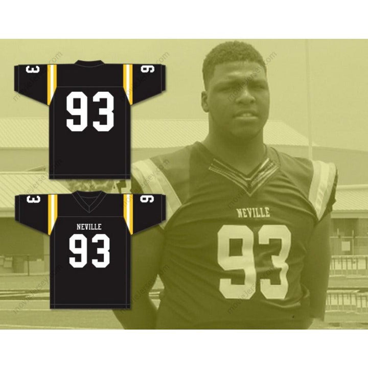 CUSTOM ANY Name Number PHIDARIAN MATHIS 93 NEVILLE HIGH SCHOOL TIGERS Football Jersey Top Stitched S-6XL