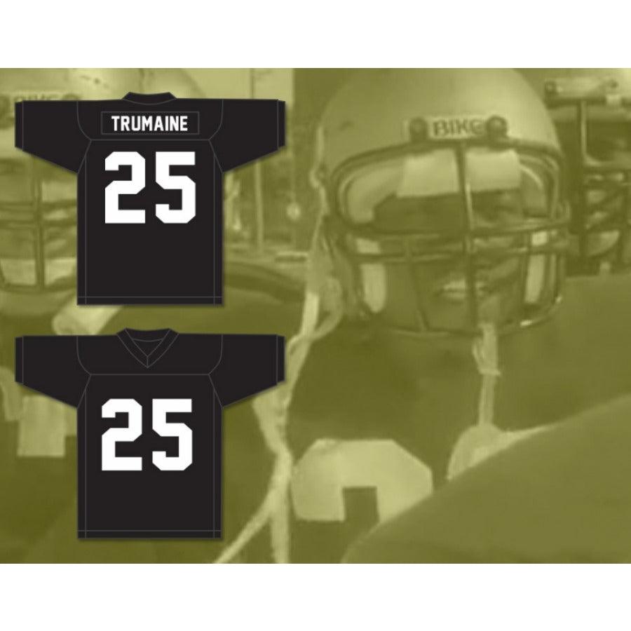 CUSTOM ANY Name Number WESLEY SNIPES TRUMAINE 25 CENTRAL HIGH SCHOOL WILDCATS AWAY Football Jersey Top Stitched S-6XL