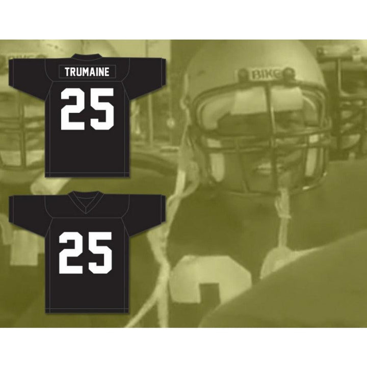 CUSTOM ANY Name Number WESLEY SNIPES TRUMAINE 25 CENTRAL HIGH SCHOOL WILDCATS AWAY Football Jersey Top Stitched S-6XL