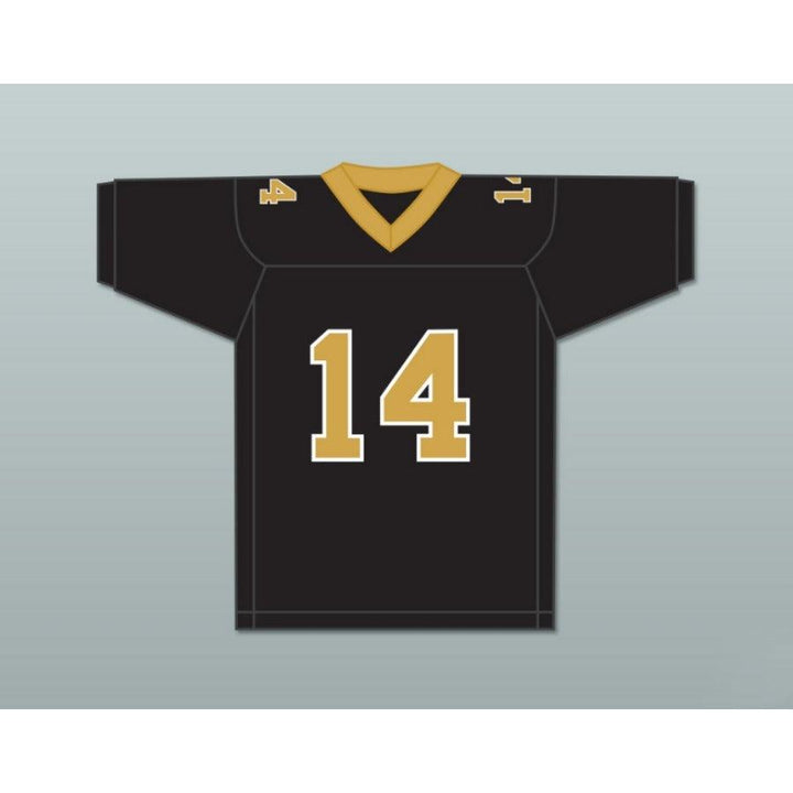 CUSTOM ANY Name Number BRIAN PRESLEY SCOTT MURPHY 14 COLDWATER BLACK BEARS HIGH SCHOOL Football Jersey Top Stitched S-6XL