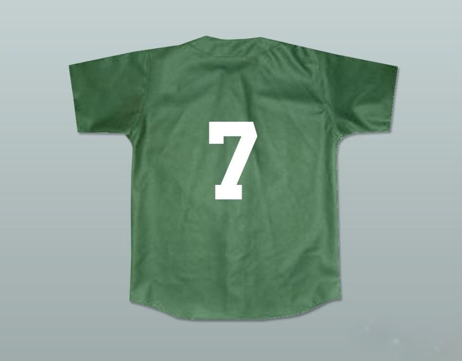 Custom Any Name Number ANDRE 7 KEKAMBAS BASEBALL JERSEY HARDBALL DARK GREEN Top Stitched S-6XL