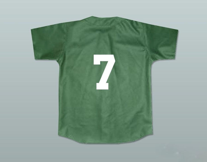 Custom Any Name Number ANDRE 7 KEKAMBAS BASEBALL JERSEY HARDBALL DARK GREEN Top Stitched S-6XL