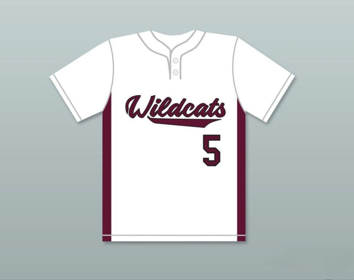 Custom Any Name Number PATRICK MAHOMES 5 WHITEHOUSE HIGH SCHOOL WILDCATS WHITE BASEBALL JERSEY 2 Top Stitched S-6XL