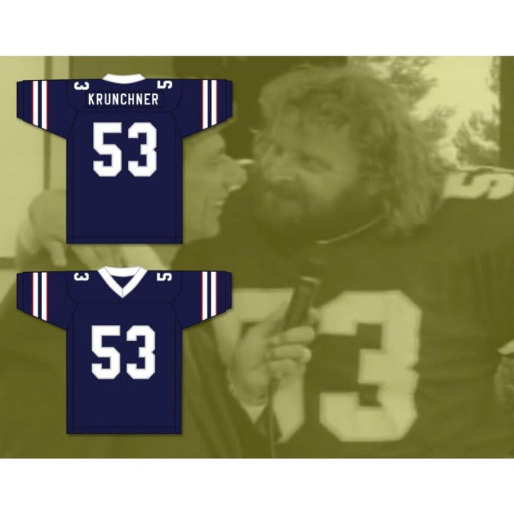 CUSTOM ANY Name Number DONALD GIBB LESLIE DR. DEATH KRUNCHNER 53 CALIFORNIA BULLS Football Jersey Top Stitched S-6XL