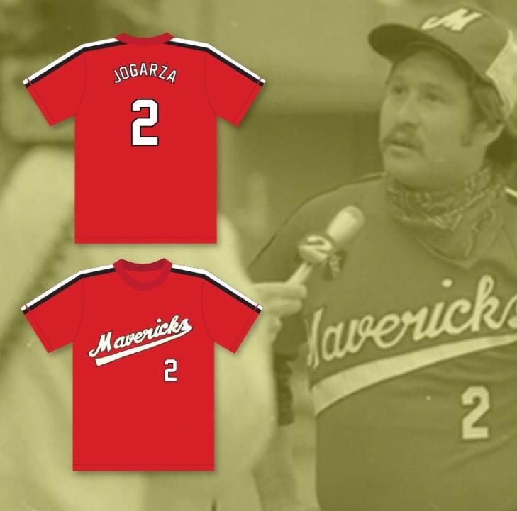 Custom Any Name Number JOE 'JOGARZA' GARZA 2   BASEBALL JERSEY THE BATTERED BASTARDS OF BASEBALL Top Stitched S-6XL