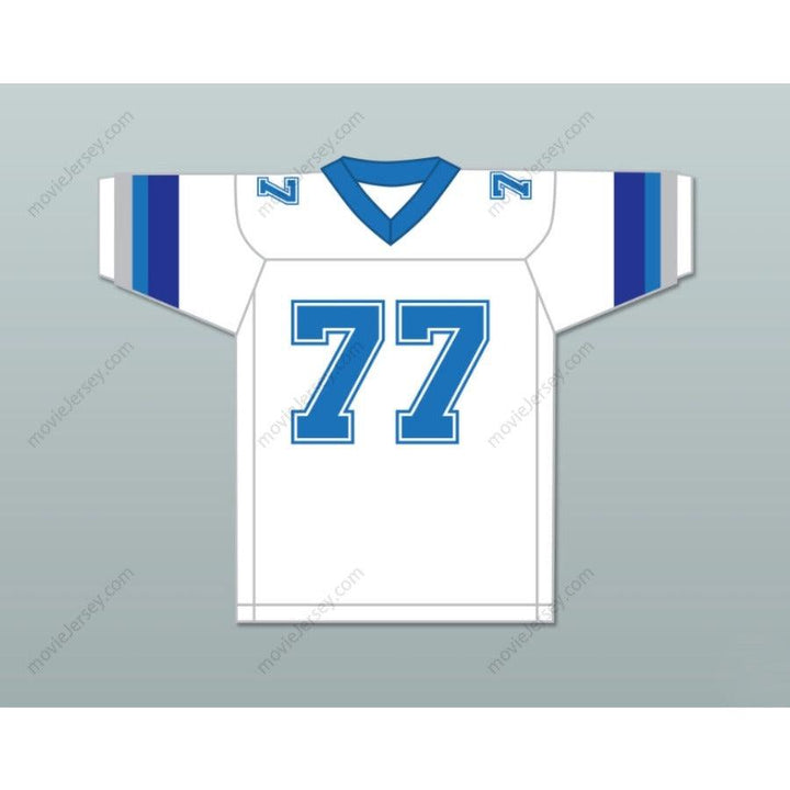 CUSTOM ANY Name Number 1983 USFL JUNIOR AH YOU 77 BOSTON BREAKERS ROAD Football Jersey Top Stitched S-6XL