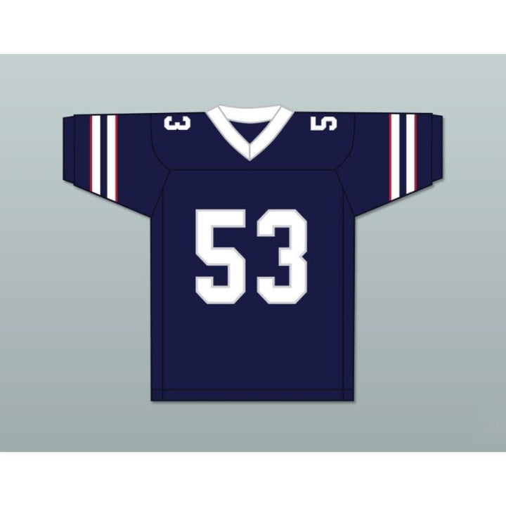 CUSTOM ANY Name Number DONALD GIBB LESLIE DR. DEATH KRUNCHNER 53 CALIFORNIA BULLS Football Jersey Top Stitched S-6XL