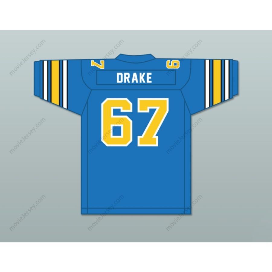 CUSTOM ANY Name Number 1983 USFL DON DRAKE 67 OAKLAND INVADERS ROAD Football Jersey Top Stitched S-6XL