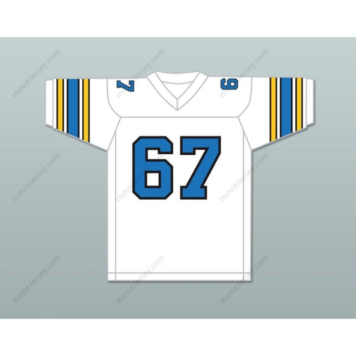 CUSTOM ANY Name Number 1983 USFL DON DRAKE 67 OAKLAND INVADERS ROAD Football Jersey Top Stitched S-6XL