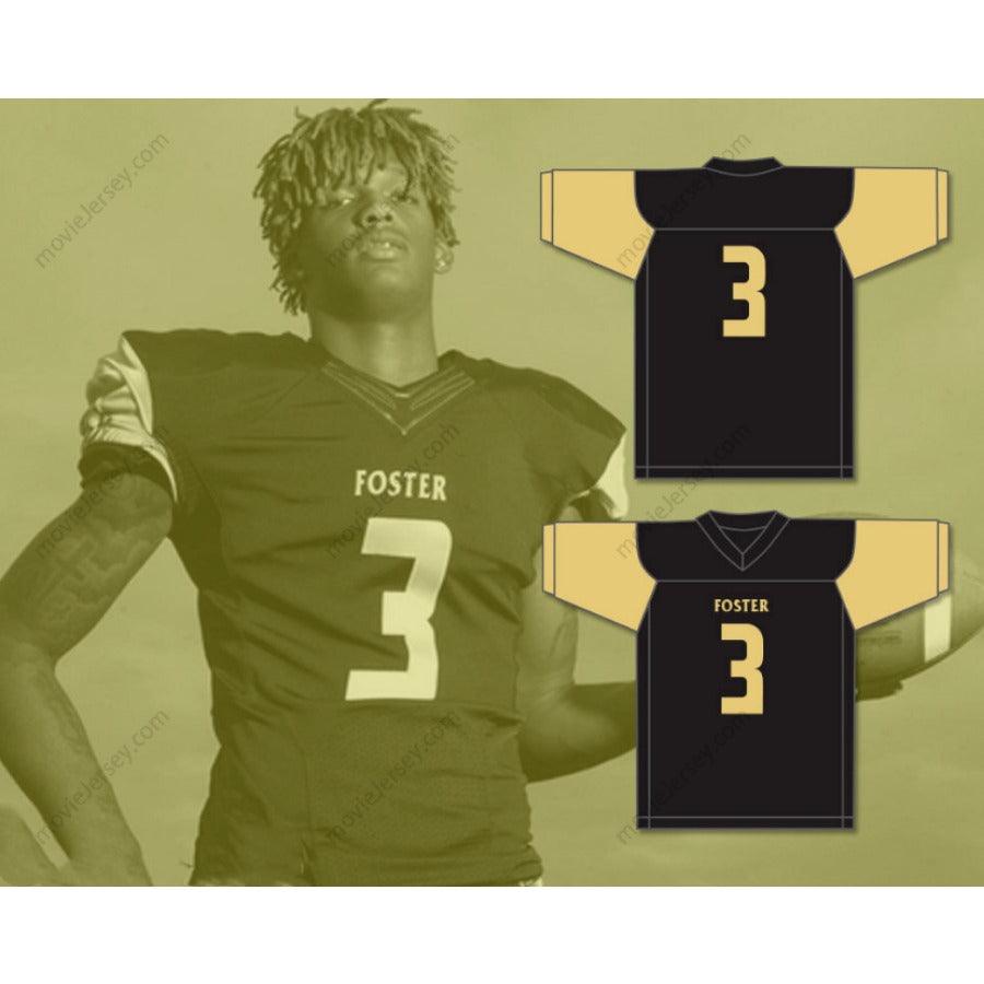 CUSTOM ANY Name Number CEEDEE LAMB 3 FOSTER HIGH SCHOOL FALCONS Football Jersey Top Stitched S-6XL