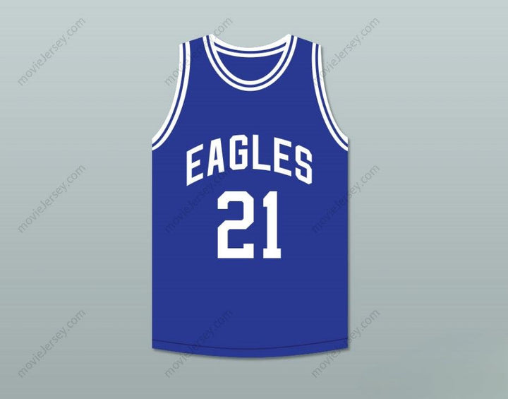 CUSTOM ANY Name Number TAUHEED EPPS 2 CHAINZ 21 NORTH CLAYTON HIGH SCHOOL EAGLES BASKETBALL JERSEY Top Stitched S-6XL