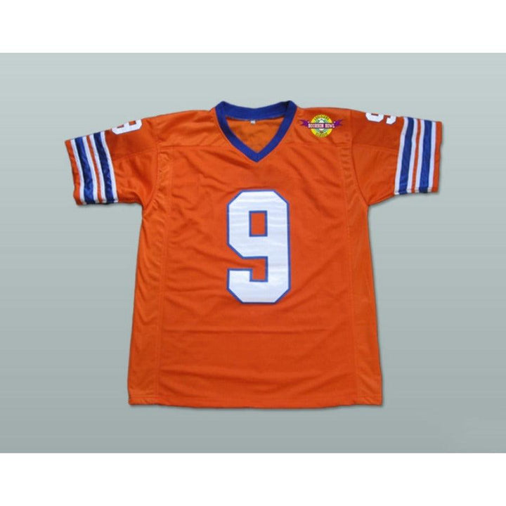 CUSTOM ANY Name Number ADAM SANDLER 9 BOBBY BOUCHER THE WATERBOY MUD DOGS FOOTBALL JERSEY Top Stitched S-6XL