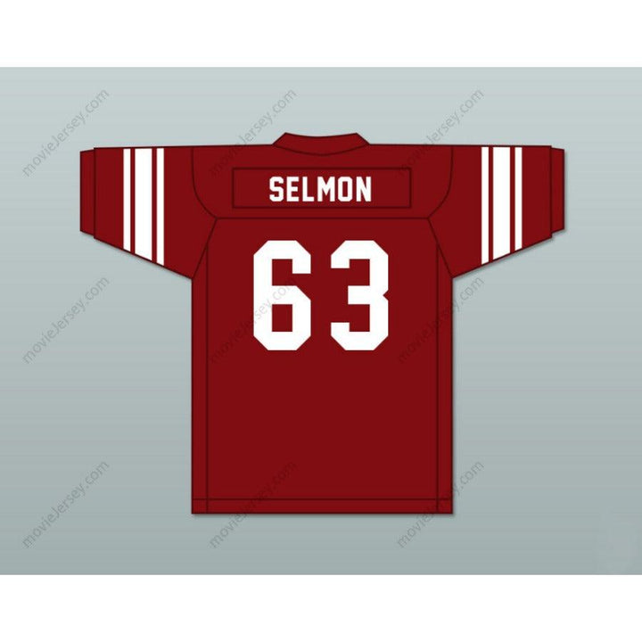CUSTOM ANY Name Number LEE ROY SELMON 63 EUFAULA HIGH SCHOOL IRONHEADS Football Jersey Top Stitched S-6XL