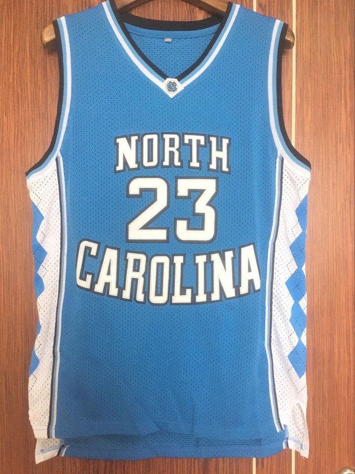 Throwback North Carolina #23 Jordan Basketball Jersey Adult /Youth Kids Size Top Stitched S-3XL