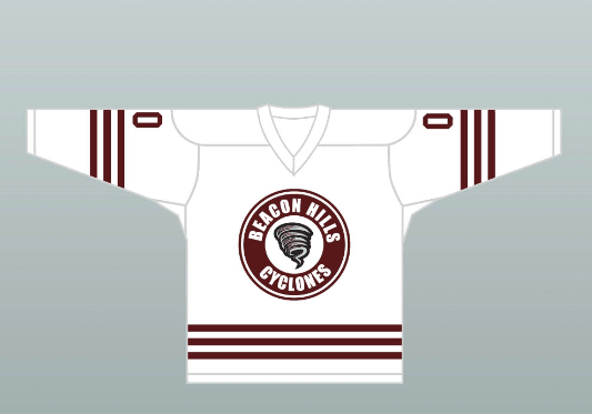 Custom Any Name Number Derek Hale 00 Beacon Hills Cyclones Hockey Jersey Teen Wolf TV Series Top Stitched S-6XL
