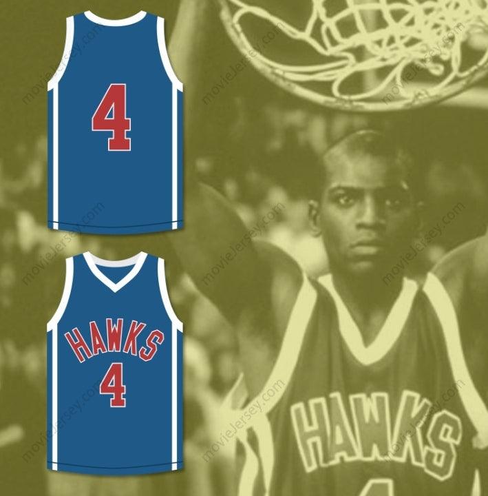 CUSTOM ANY Name Number MEKHI PHIFER ODIN JAMES 4  BLUE BASKETBALL JERSEY O MOVIE Top Stitched S-6XL