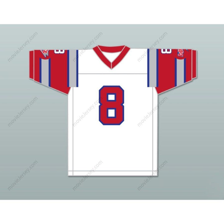 CUSTOM ANY Name Number 1984 USFL VINCE EVANS 8 CHICAGO BLITZ ROAD Football Jersey Top Stitched S-6XL
