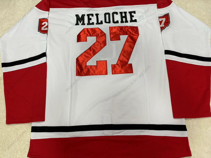 Custom Any Name Number GILLES MELOCHE 27 CLEVELAND BARONS HOCKEY JERSEY Top Stitched S-6XL