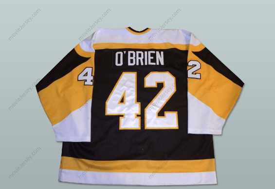 Custom Any Name Number Binghamton Broome Dusters Jim O'Brien 42 Hockey Jersey Top Stitched S-6XL