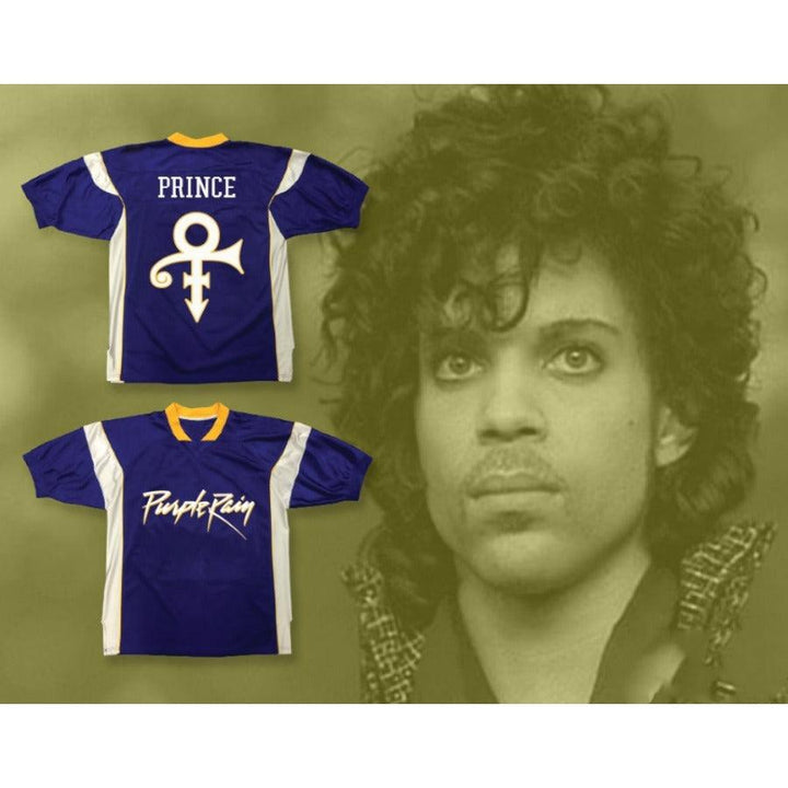 CUSTOM ANY Name Number PRINCE PURPLE RAIN MINNESOTA RETRO Football Jersey Top Stitched S-6XL