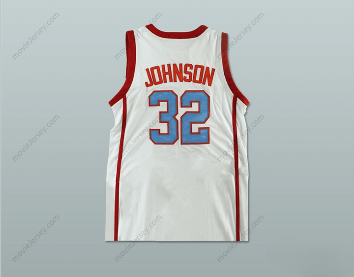 CUSTOM ANY Name Number MAGIC JOHNSON 32 LANSING HIGH SCHOOL VIKINGS BASKETBALL JERSEY ANY PLAYER Top Stitched S-6XL