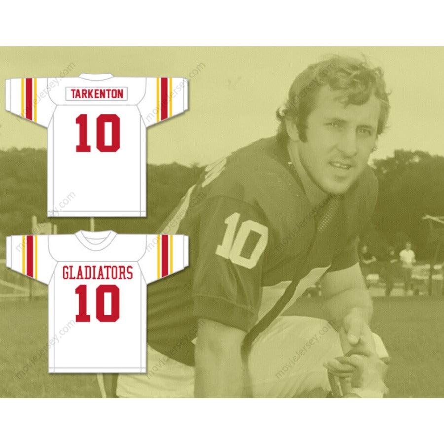 CUSTOM ANY Name Number FRAN TARKENTON 10 CLARKE CENTRAL HIGH SCHOOL GLADIATORS Football Jersey Top Stitched S-6XL