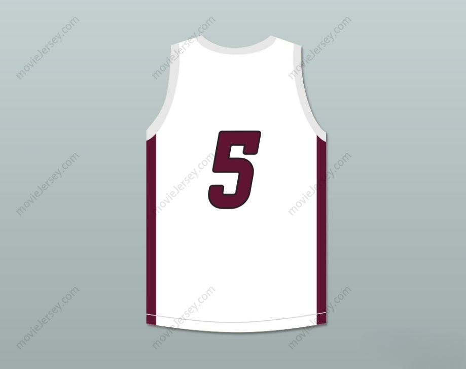 CUSTOM ANY Name Number PATRICK MAHOMES 5 WHITEHOUSE HIGH SCHOOL WILDCATS WHITE BASKETBALL JERSEY 1 Top Stitched S-6XL