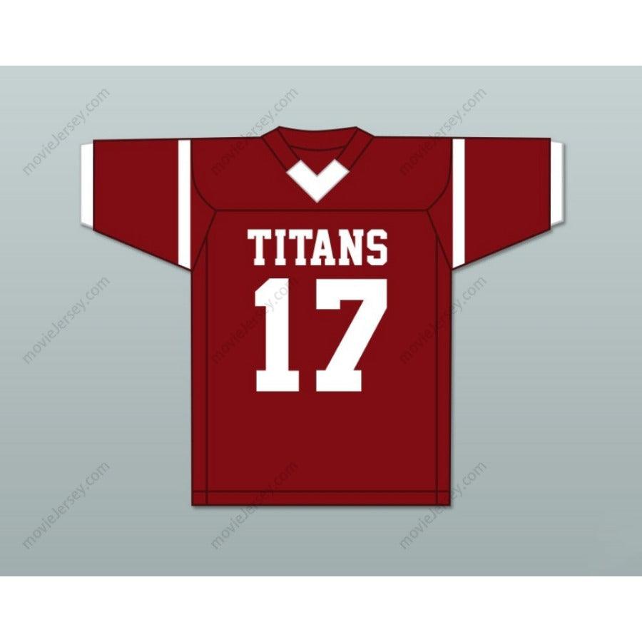 CUSTOM ANY Name Number DEVONTE WYATT 17 TOWERS HIGH SCHOOL TITANS Football Jersey Top Stitched S-6XL