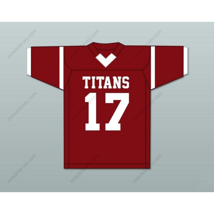 CUSTOM ANY Name Number DEVONTE WYATT 17 TOWERS HIGH SCHOOL TITANS Football Jersey Top Stitched S-6XL