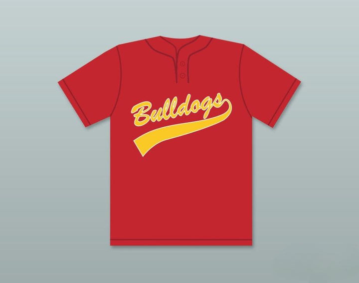 Custom Any Name Number JUSTIN VERLANDER 4  HIGH SCHOOL BULLDOGS RED BASEBALL JERSEY 1 Top Stitched S-6XL