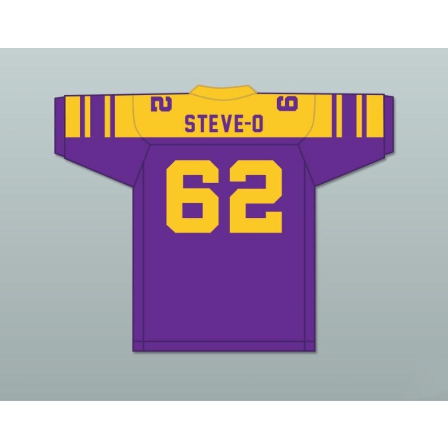 CUSTOM ANY Name Number STEPHEN GLOVER 62 YOUTH LEAGUE PURPLE Football Jersey Top Stitched S-6XL