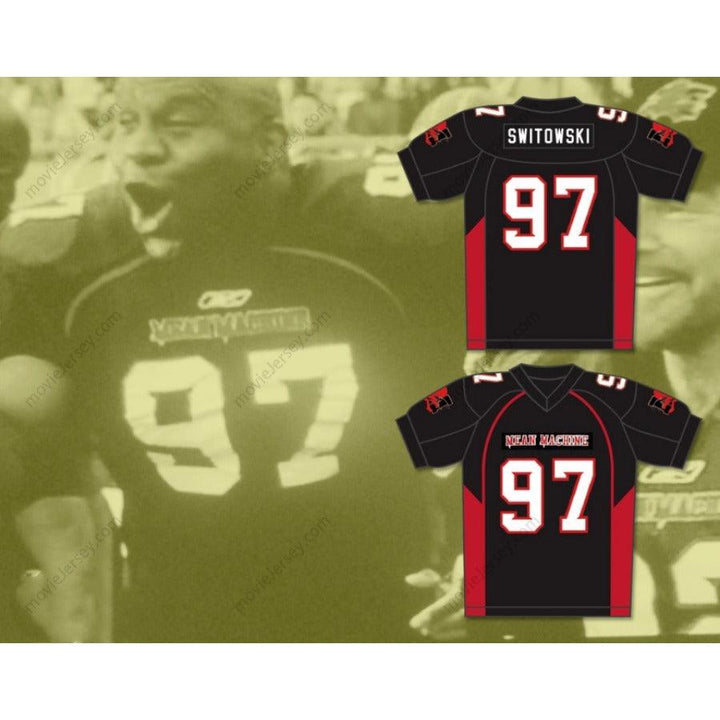 CUSTOM ANY Name Number BOB SAPP 97 SWITOWSKI MEAN MACHINE CONVICTS Football Jersey Top Stitched S-6XL